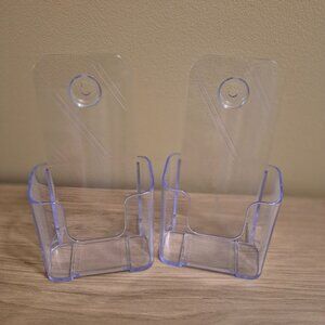Acrylic Leaflet Sized Literature Holder-set of 2